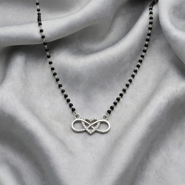 **925 Sterling Silver Mangalsutra for Women | Elegant Traditional Silver