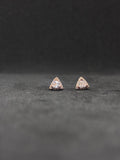 Silvo rose gold studs