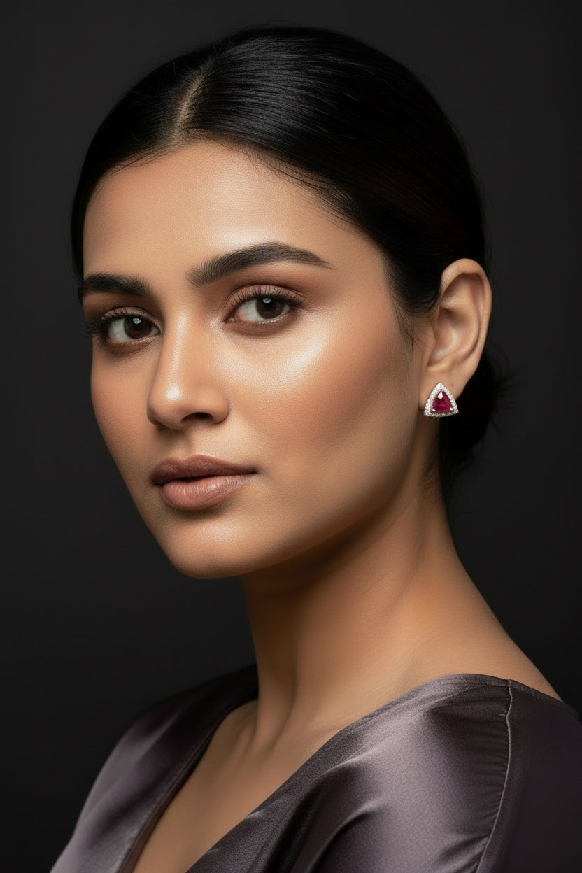 Silvo Rose gold studs