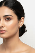 Silvo rose gold studs